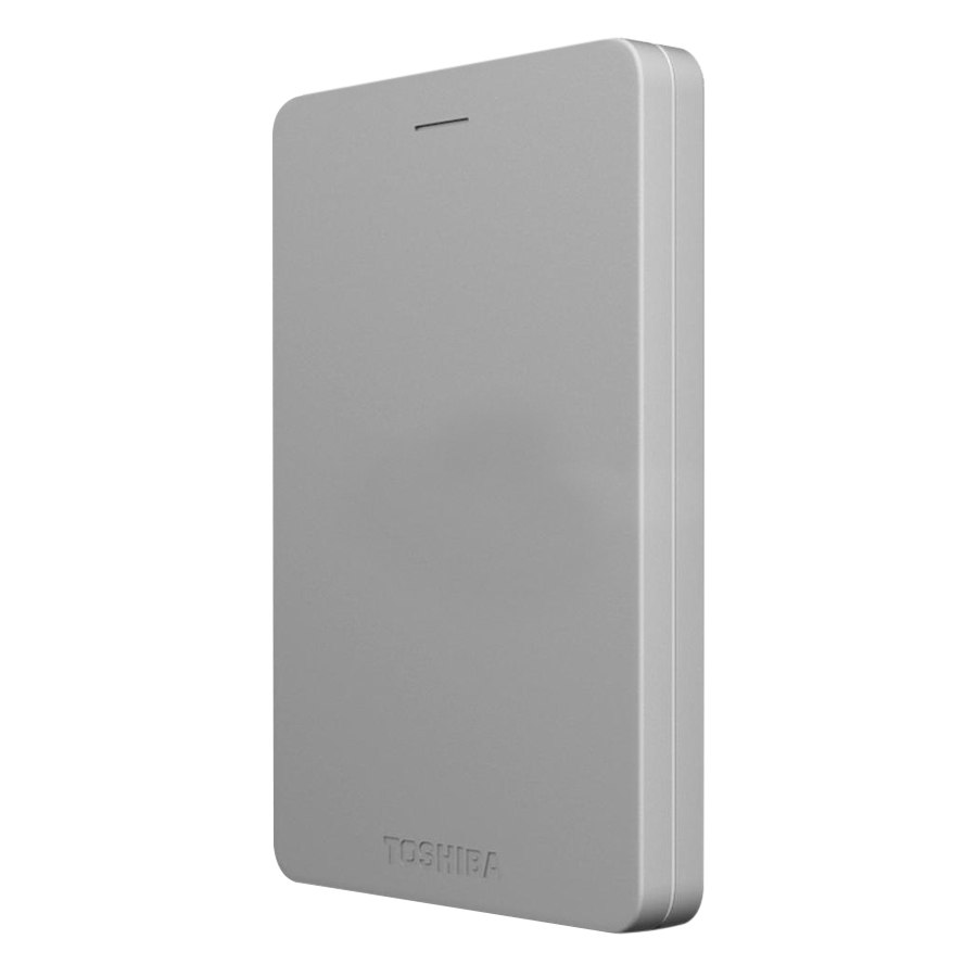 Ổ Cứng Di Động Toshiba Canvio Alumy Portable Hard Drive 2TB - Hàng Chính Hãng