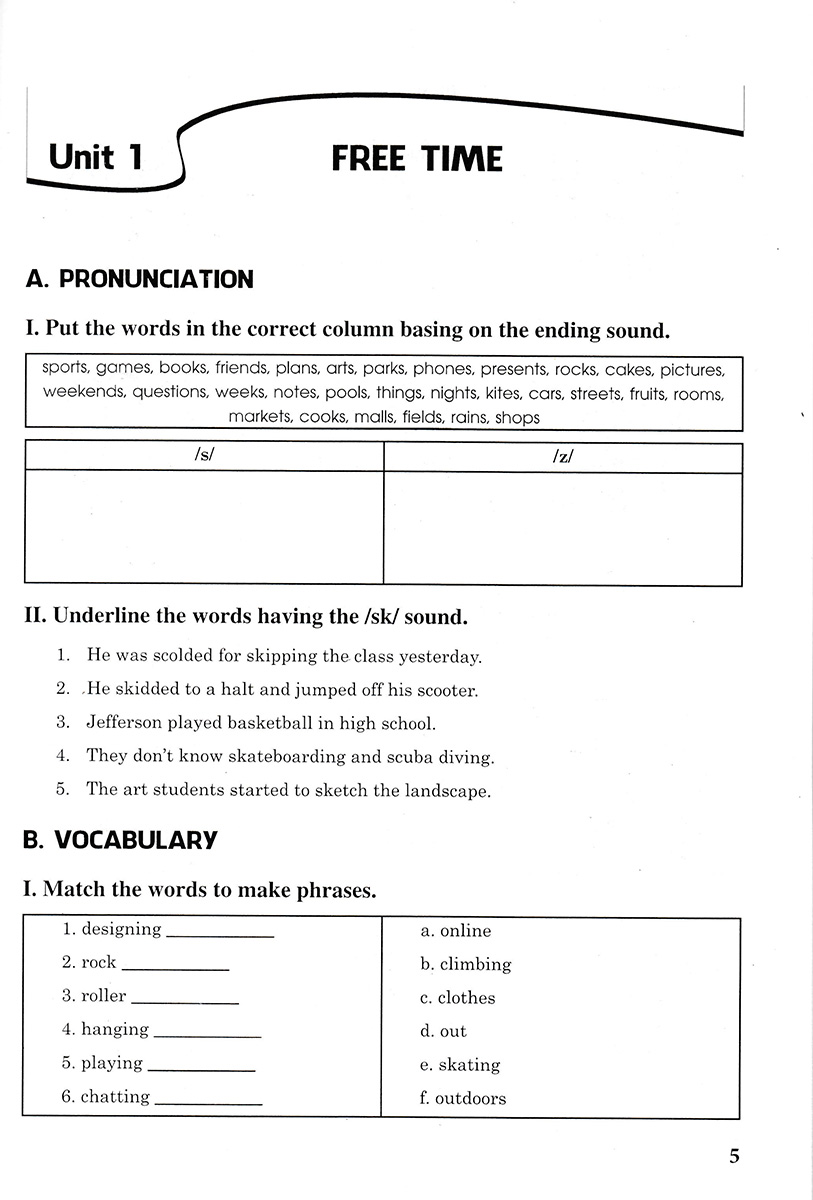 Bài Tập Tiếng Anh 8 (Dùng Kèm SGK Tiếng Anh 8) (Không Đáp Án) - Bám Sát SGK Cánh Diều I-Learn Smart World (HA)