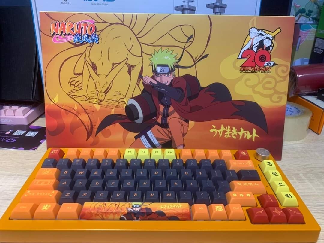 Bàn phím máy tính AKKO 5075B Plus Naruto_Mới, hàng chính hãng