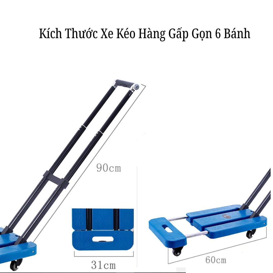 Xe kéo hàng gấp gọn nhập khẩu XKT01 mới
