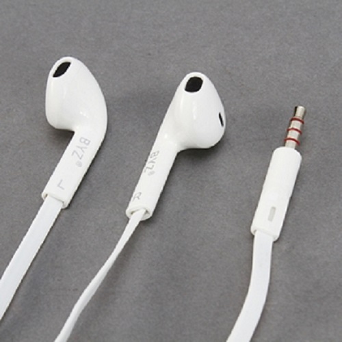 Earphone có mic jack cắm 3.5mm cao cấp (Trắng)- Hàng chính hãng