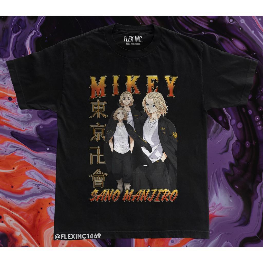 SIÊU HOT Top 4 Áo phông Tokyo Revengers T-Shirt Mikey Sano Manjiro Anime ngắn tay cực chất