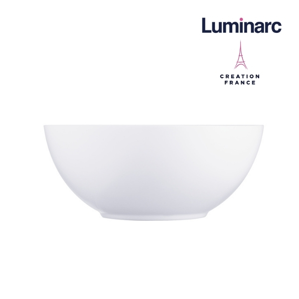 Bộ 6 Tô Thuỷ Tinh Luminarc Diwali Trắng 21Cm - LUDIN3976