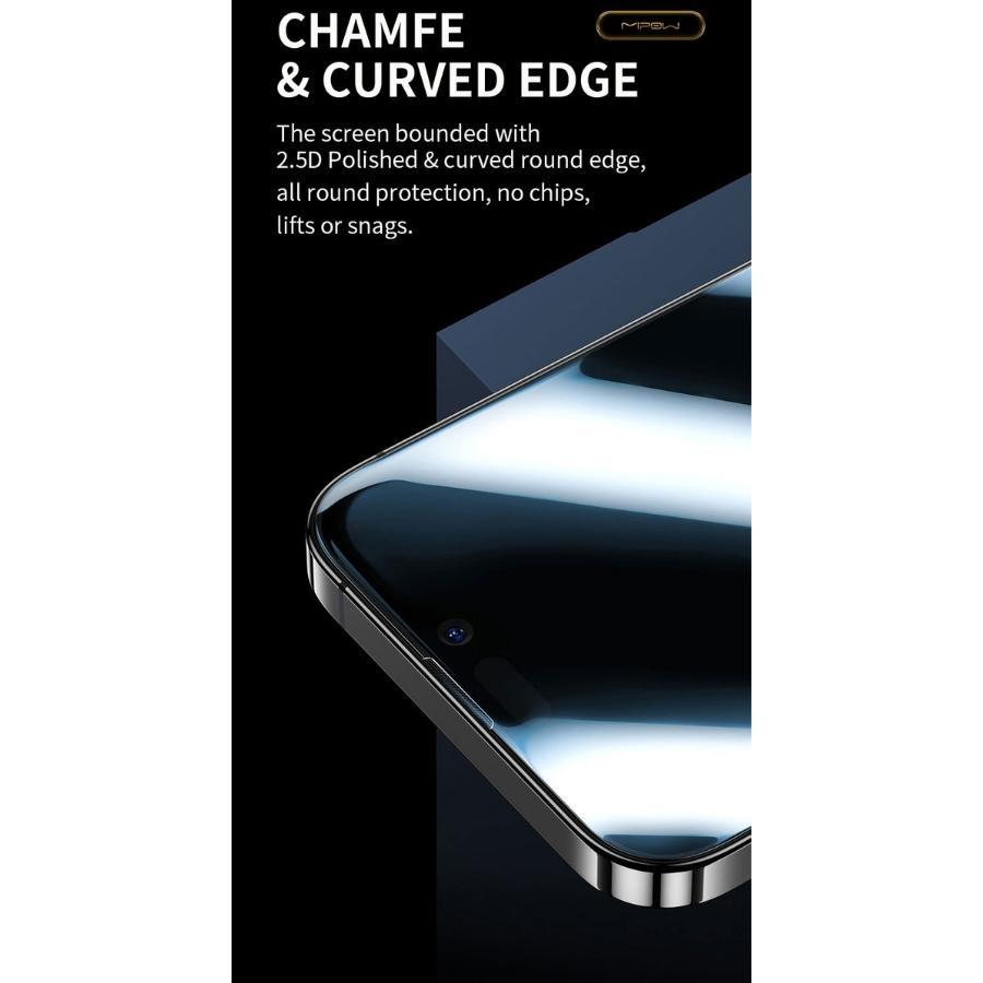 Miếng dán cường lực chống nhìn trộm Mipow Kingbull HD cho iPhone 14/ 14+/ 14 Pro/ 14 Promax - Hàng chính hãng