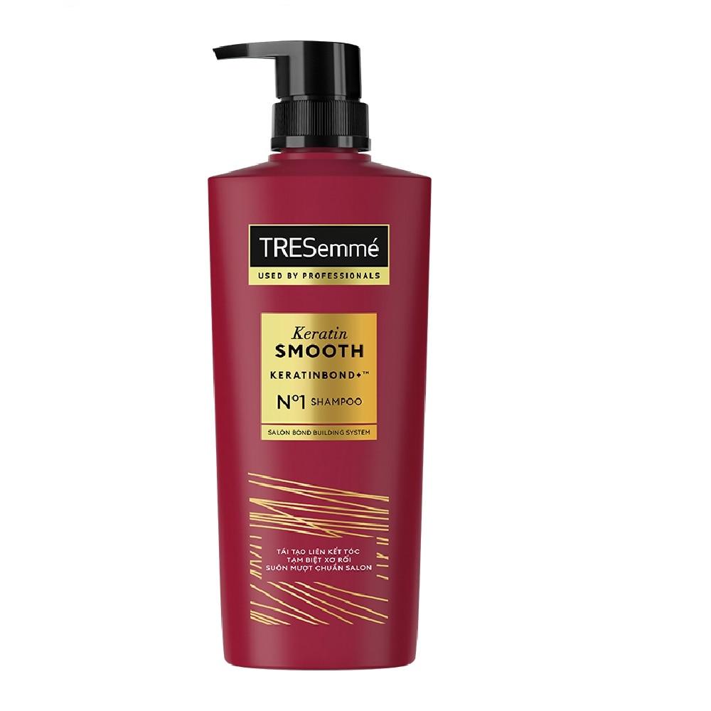 Dầu Gội Tresemme Vào Nếp Mượt Mà Keratin Smooth 480g (466ml)