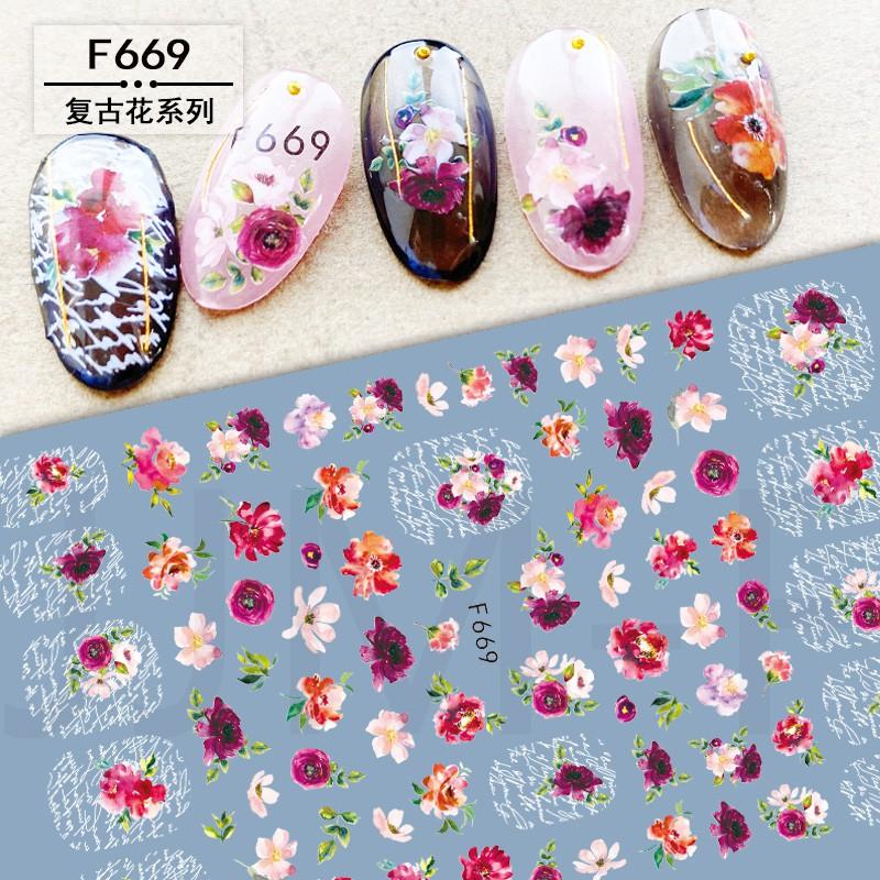 Sticker nails - hình dán móng 3D 669