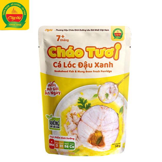 Combo Đủ Vị Cháo Tươi Dinh Dưỡng Cây Thị