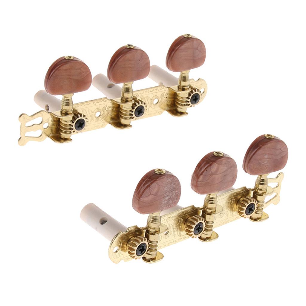 Sunnimix Đàn Guitar Máy Đầu Dây Chỉnh Chốt Phím Chỉnh Âm Cho Đàn Gỗ