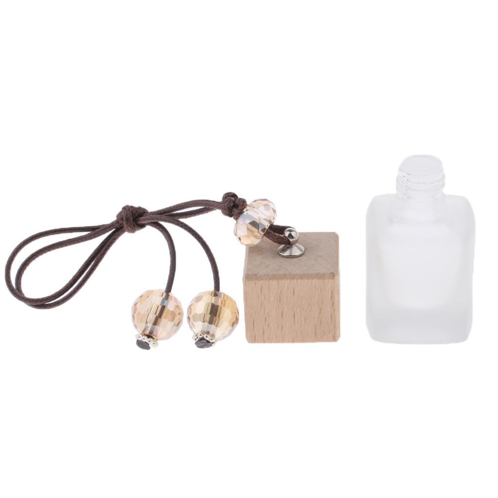 8ml Empty Hand Painted Glass Perfume Roller Ball Bottle With Tassel Cover