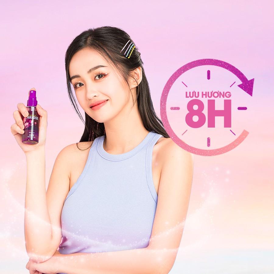 Xịt Thơm Toàn Thân Hương Nước Hoa Malissa Kiss - Hương Lost In Paradise 88ml