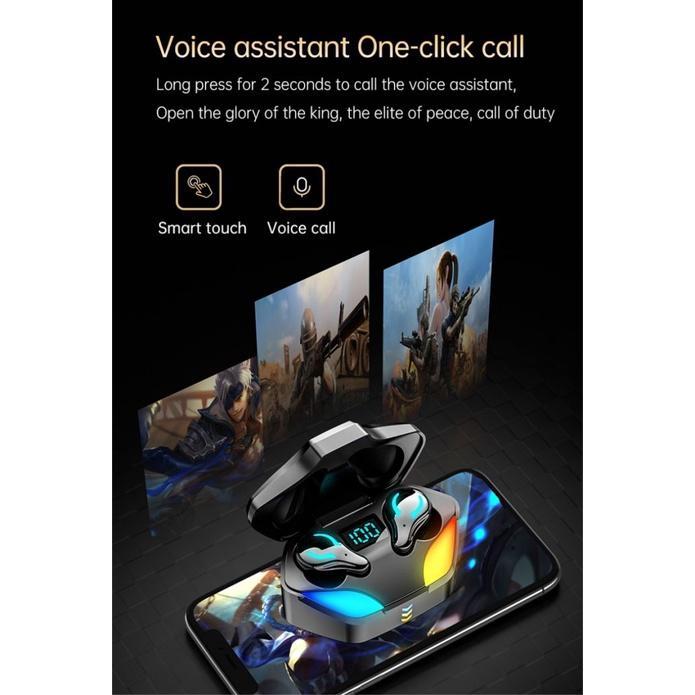 X1 TWS Wireless Gaming Headset Bluetooth Headset 5.1 Noise Reduction Low Latency Gamer Headset With Mic Charging Box Stereo Sport EarBuds