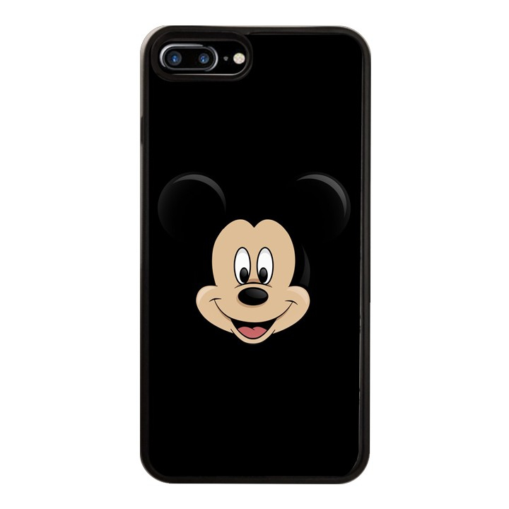 Ốp Lưng Kính Cường Lực Dành Cho Điện Thoại iPhone 7 Plus / 8 Plus Chuột Mickey