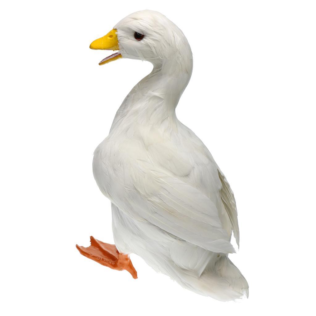 Realistic Duck Ornament Decoy Home Garden Water Pond Pool Decor
