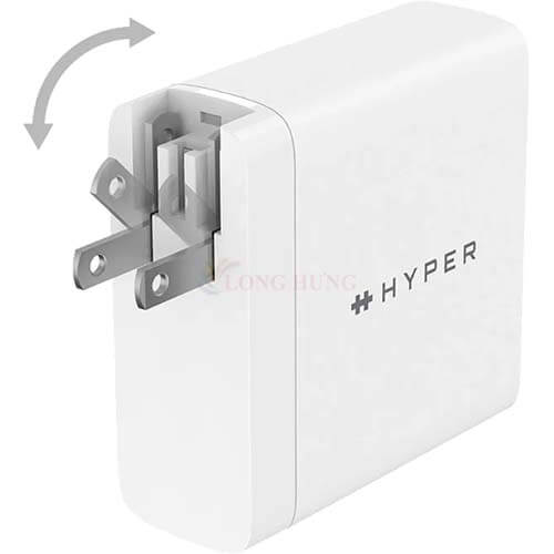 Combo sạc đa cổng HyperJuice PD 3.1 140W 2Type-C 1USB-A + USB Type-C to Type-C 2m HJG140US - Hàng chính hãng