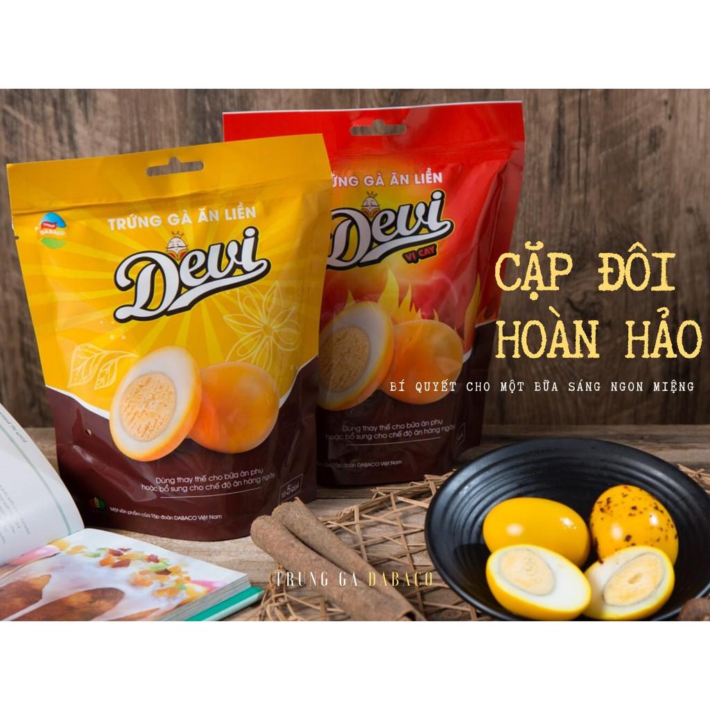 Trứng gà ăn liền Devi vị cay túi 05 quả