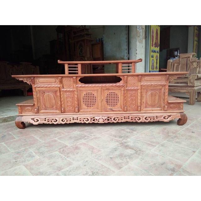 Kệ tivi gỗ hương đá