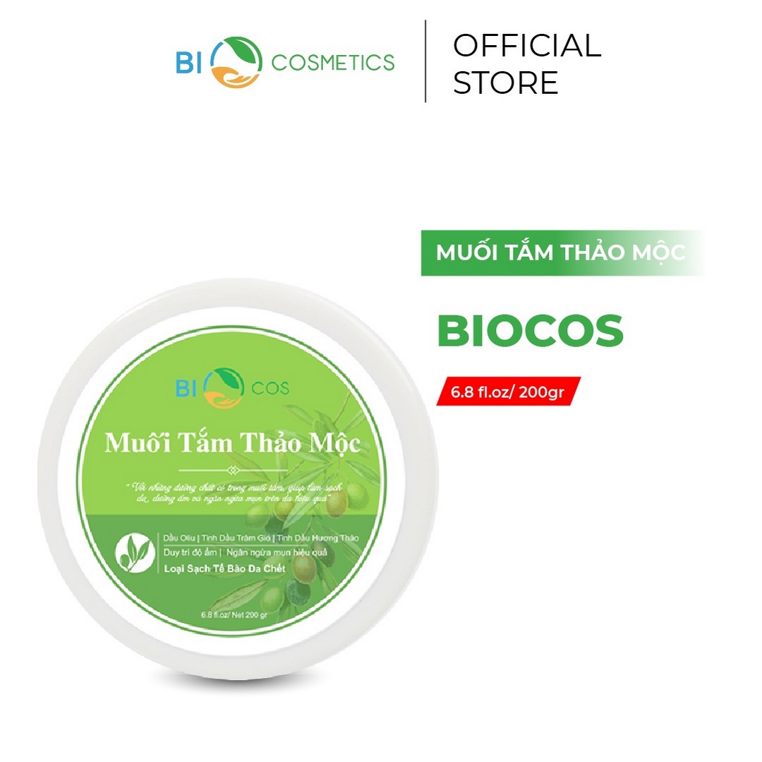 Muối tắm thảo mộc Biocos