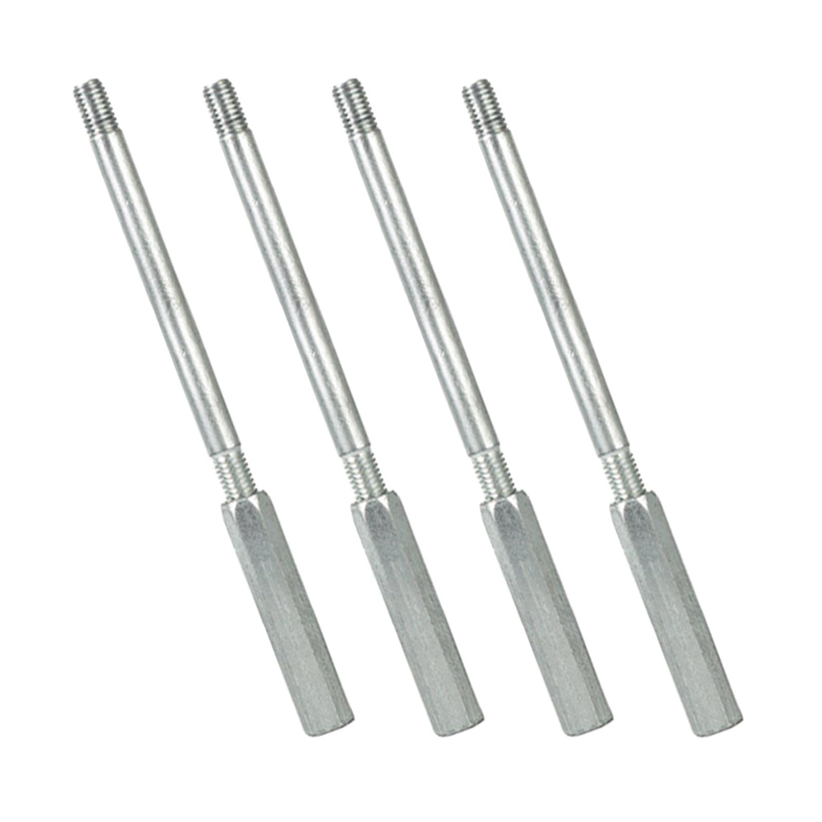 4x Grill Pan Holder Retractable Tool Stand for Barbecue Picnic Camping Indoor Hiking