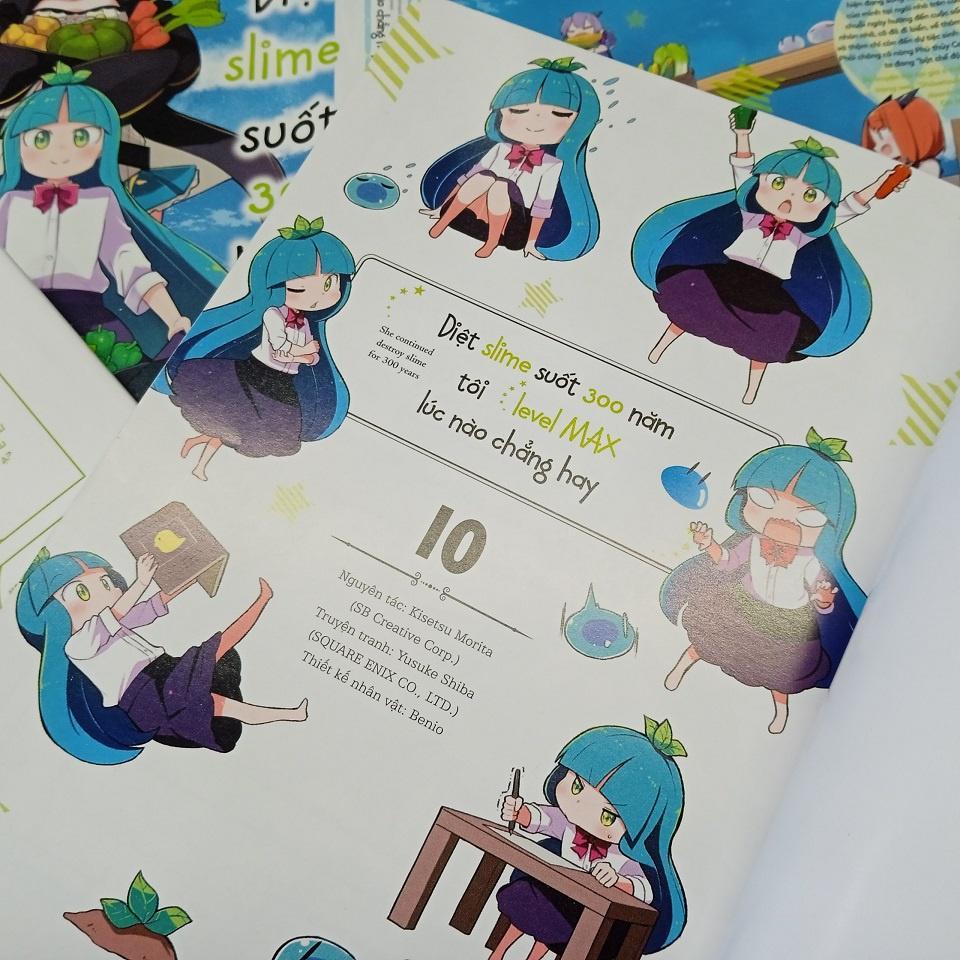 Sách - Diệt Slime Suốt 300 Năm, Tôi Levelmax Lúc Nào Chẳng Hay - Tập 10 - Manga - AZ Việt Nam