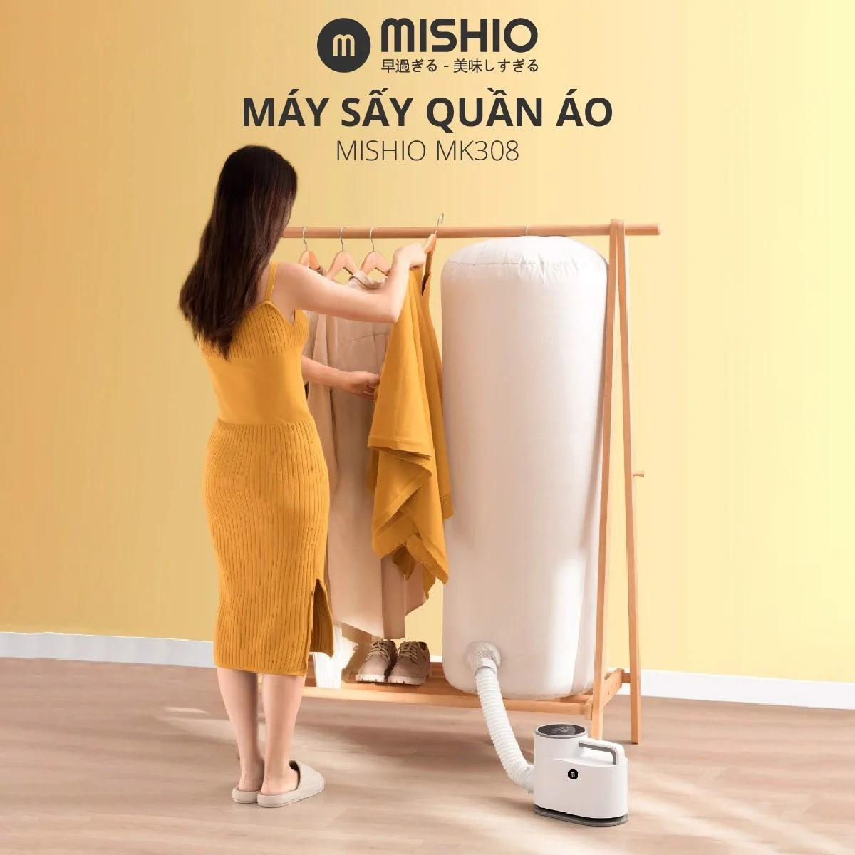 Máy Sấy UV Diệt Khuẩn Quần Áo, Chăn Nệm, Giày Mishio MK308