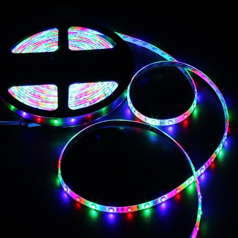 Dây Đèn LED 600 Bóng RGB Dài 10m Kèm Điều Khiển Từ Xa Trang Trí Phòng Ngủ
