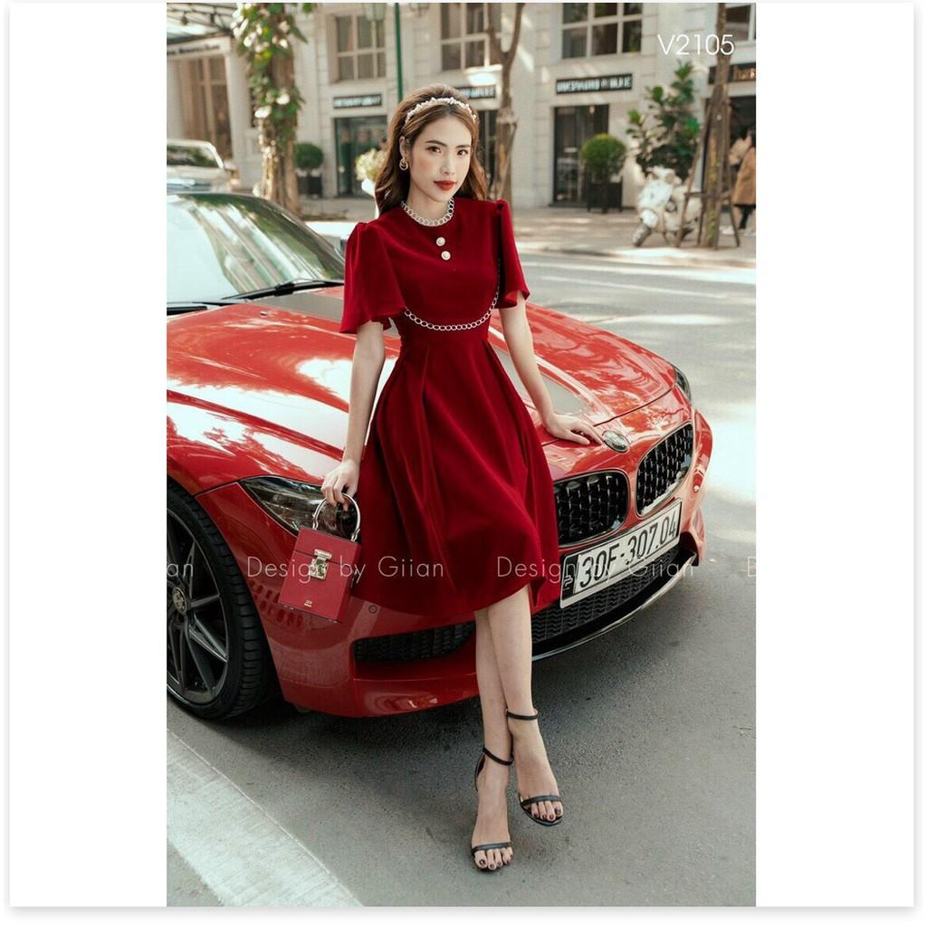 ĐẦM LỤA HÀNG QUÃNG CHÂU,DÁNG XÒE,THIẾT KẾ TRƠN NHƯNG KHÔNG KÉM PHẦN SANG TRỌNG
