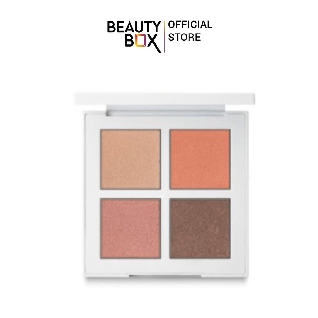 Màu Mắt Trang Điểm B. By Banila Eyecrush Shadow Palette(4Colors) 5.9g