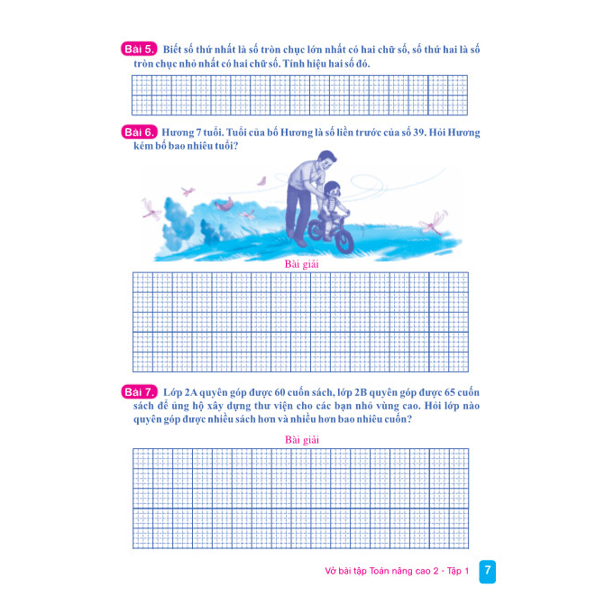 Sách - Vở Bài Tập Toán Nâng Cao 2 - Theo chương trình GDPT mới  - ndbooks