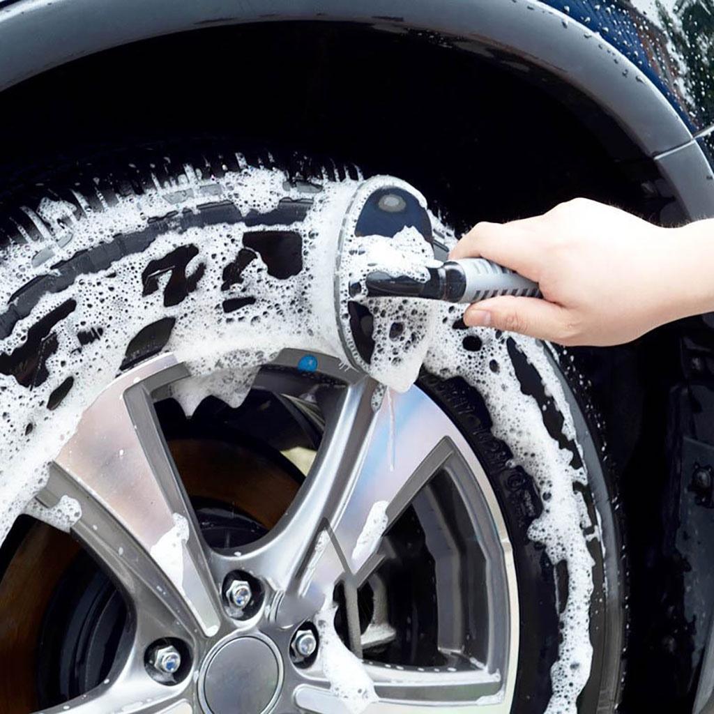 Chổi Cọ Lazang Rửa Xe Ô Tô – Xe Hơi | Chổi lazang cọ mâm xe, lốp xe Ô Tô Xe máy Chuyên Dụng Tay Cầm Chắc Chắn