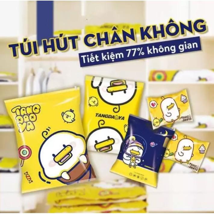 Set 10 túi hút chân không TANGDAOYA + Tặng kèm máy hút chân không bằng tay