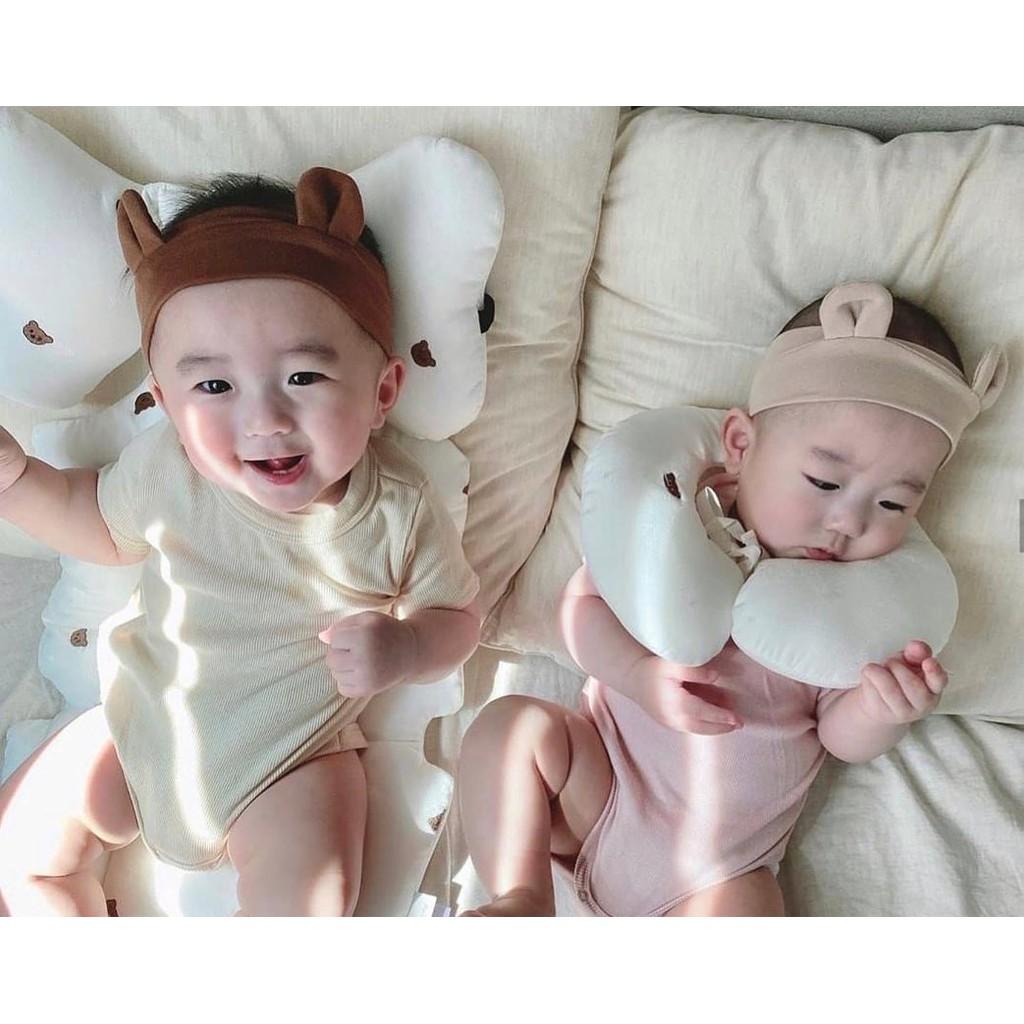 Băng đô tai gấu cho bé - phiên bản CBB new, siêu cute, Freesize cho bé trai và bé gái