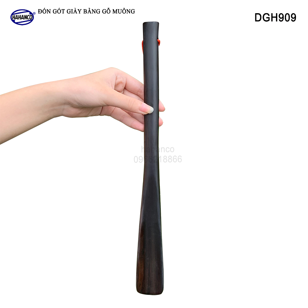 Đón gót giày dài 35cm gỗ Muồng nguyên khối sơn mài VIP - DGH909 - tiện dụng cho gia đình bạn