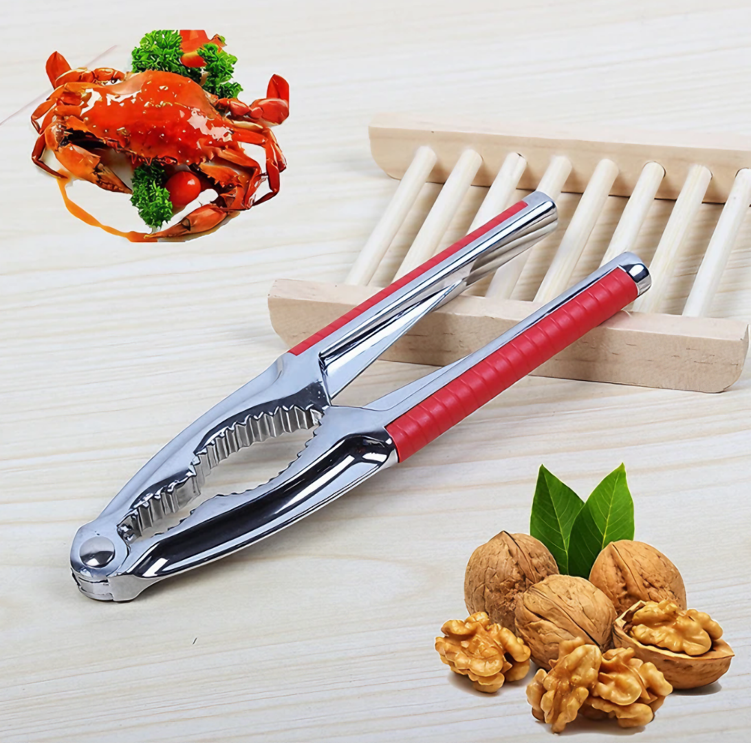 Dụng cụ KG97 kẹp càng cua, ghẹ, quả óc chó và các hạt khô tiện ích loại dày inox304 - Hàng chính hãng