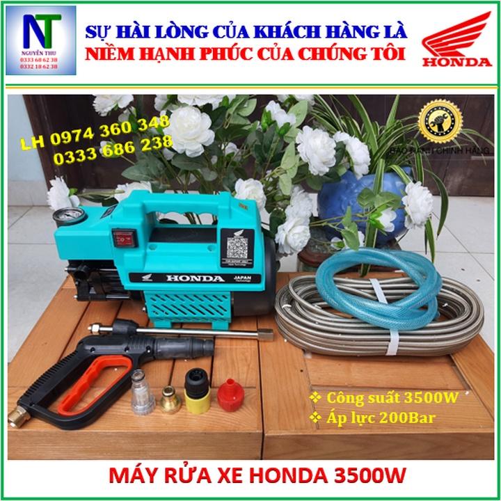 Máy rửa xe HONDA xanh công suất 3500W