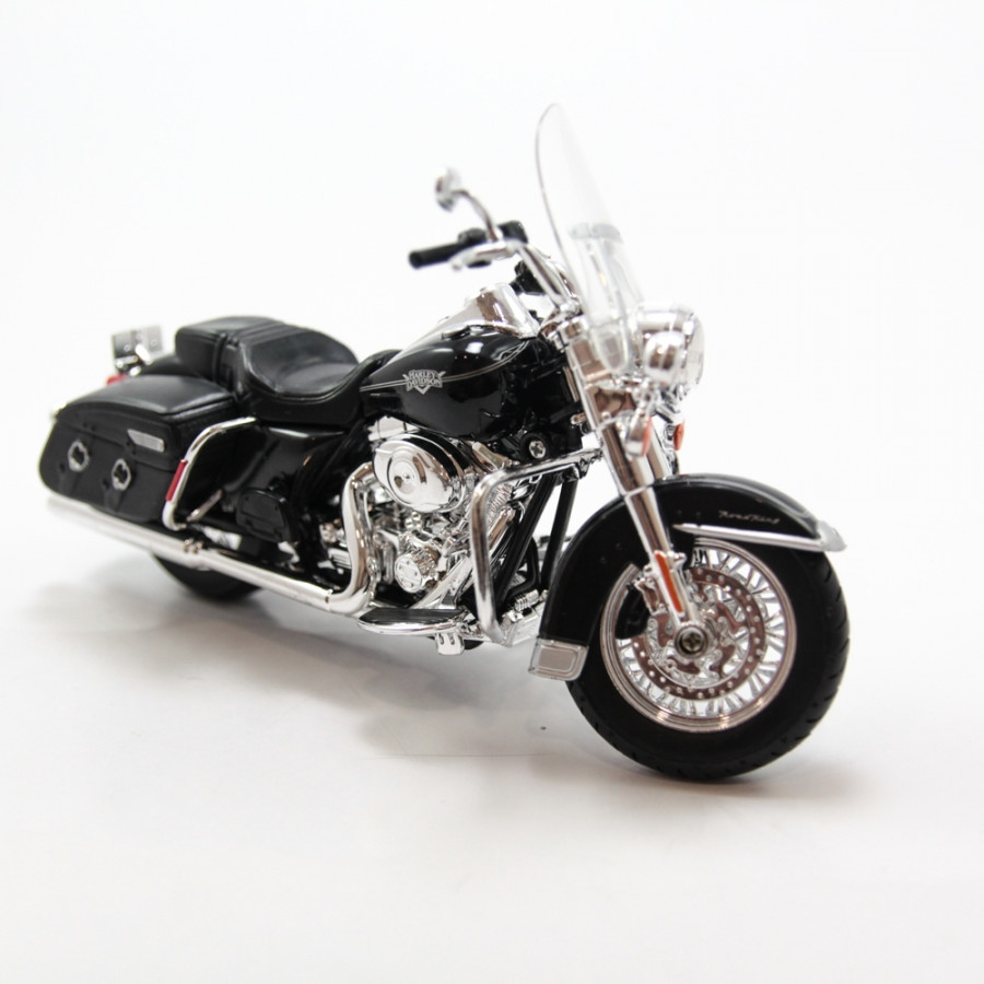 Mô Hình Xe Harley Davidson 2013 FLHRC Road King Classic Black 1:12 Maisto MH - 32322