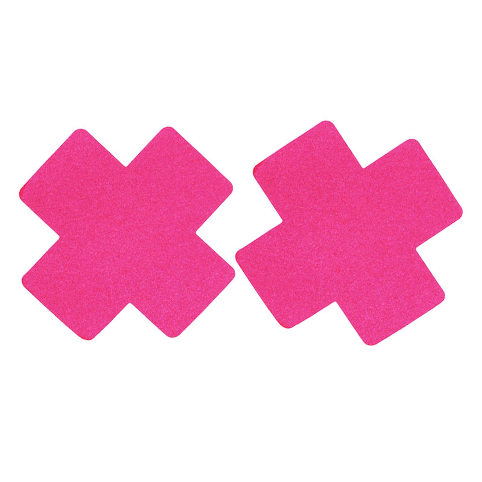 2 Pieces Breast Cover Thin Disposable Breast Petal for Wedding Party Holiday