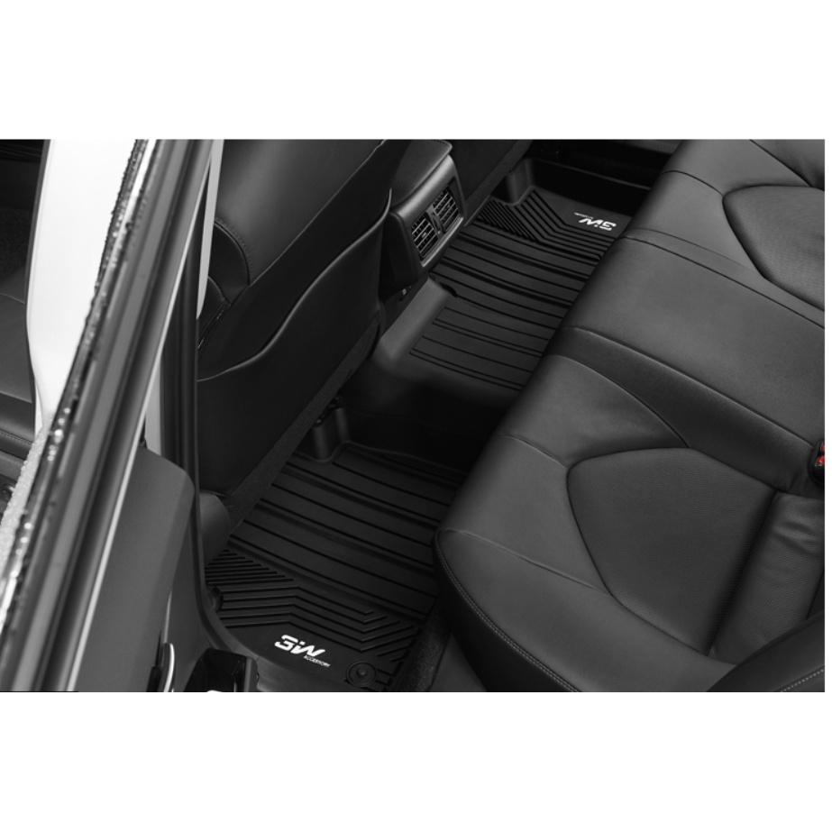 Thảm lót sàn xe ô tô TOYOTA NEW CAMRY 2018- 2022+ Nhãn hiệu Macsim 3W chất liệu nhựa TPE đúc khuôn cao cấp màu đen màu b