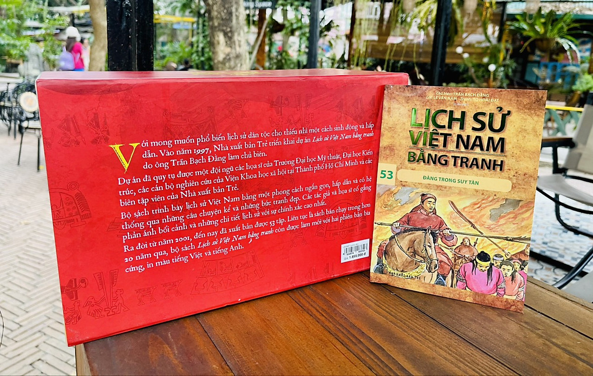 Boxset Lịch Sử Việt Nam Bằng Tranh - Boxset 53 Tập ( Tặng Kèm Sổ Tay Xương Rồng ) - NXB Trẻ- Trần Bạch Đằng chủ biên