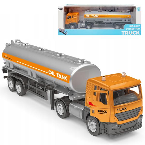 Đồ Chơi Mô Hình Xe Container Chở Hàng Chạy Trớn - Vecto VT17A - Màu Xanh