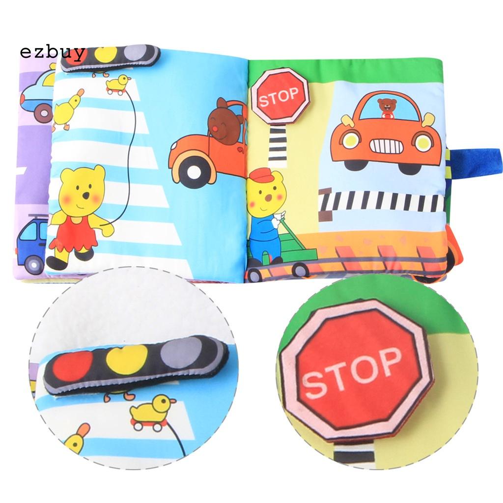 Perception Training Cloth Books Soft Baby Cloth Books Hand-eye Coordination for Children