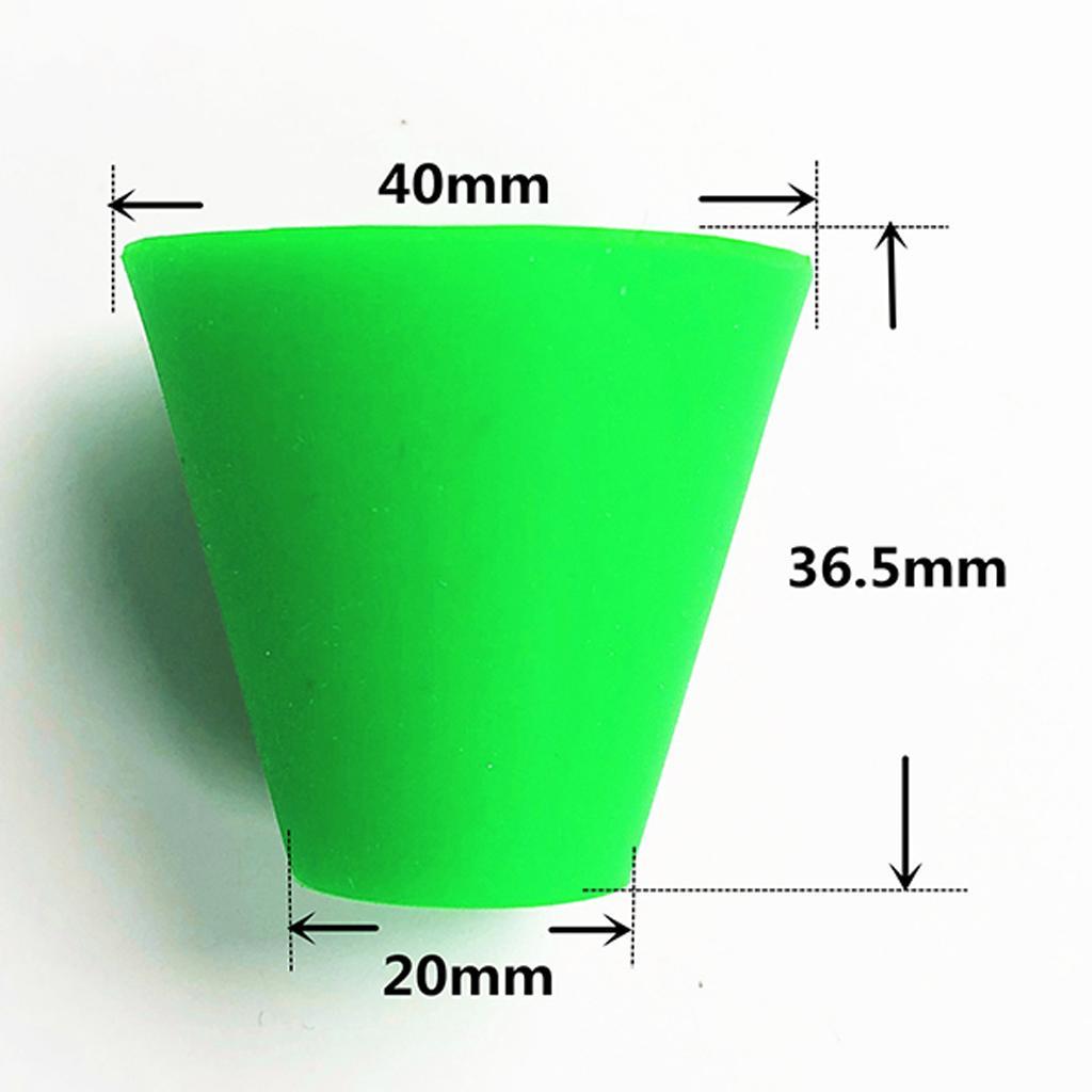 4 Pieces Green Rubber Universal Kayak Canoe Inflatable Boat Raft Scupper Drain Holes Stopper Bungs Accessories