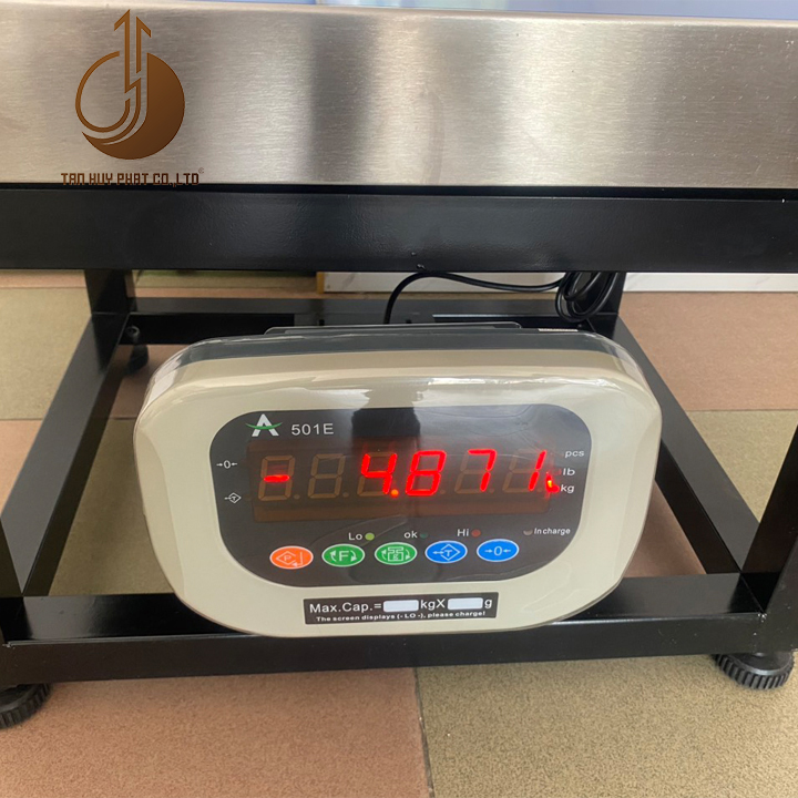 Cân Ghế Điện Tử A501E - Mặt Bàn Cân 500X600MM