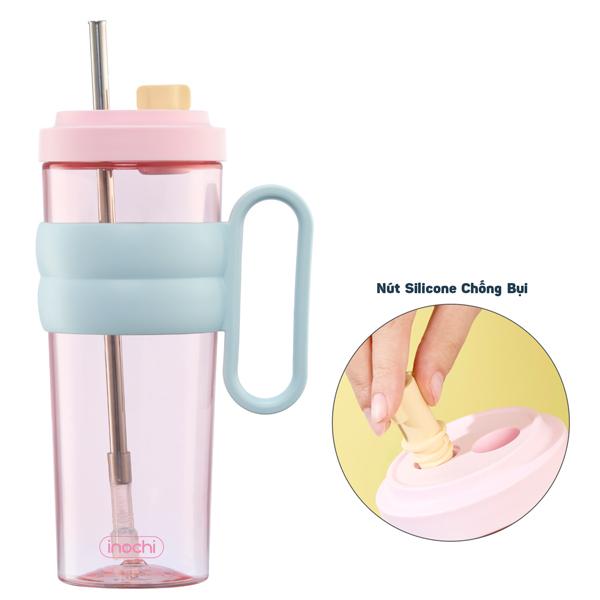 Bình Nước Kita Charm 900 ml - Inochi XL-2494 - Màu Hồng