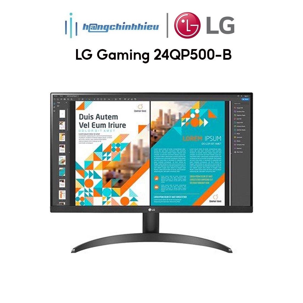 Màn Hình LG Gaming 24QP500-B 24&quot; QHD 1ms 75Hz FreeSync IPS Hàng chính hãng