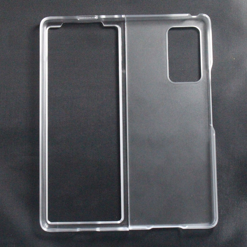 Ốp lưng dành cho Samsung Galaxy Fold 2 nhựa cứng nhám trong