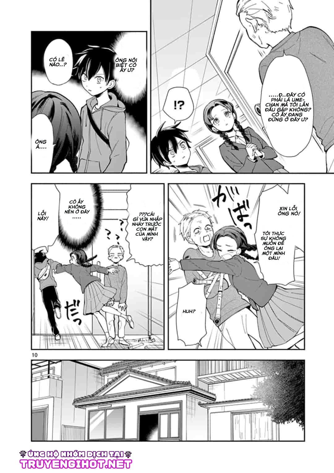 bà nội tôi trở thành nữ sinh trung học.... chapter 1 10