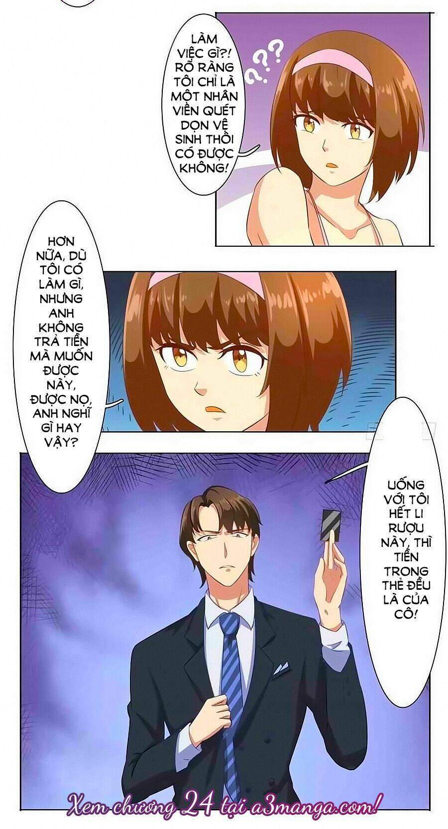 cô vợ bé nhỏ của boss chapter 23 24