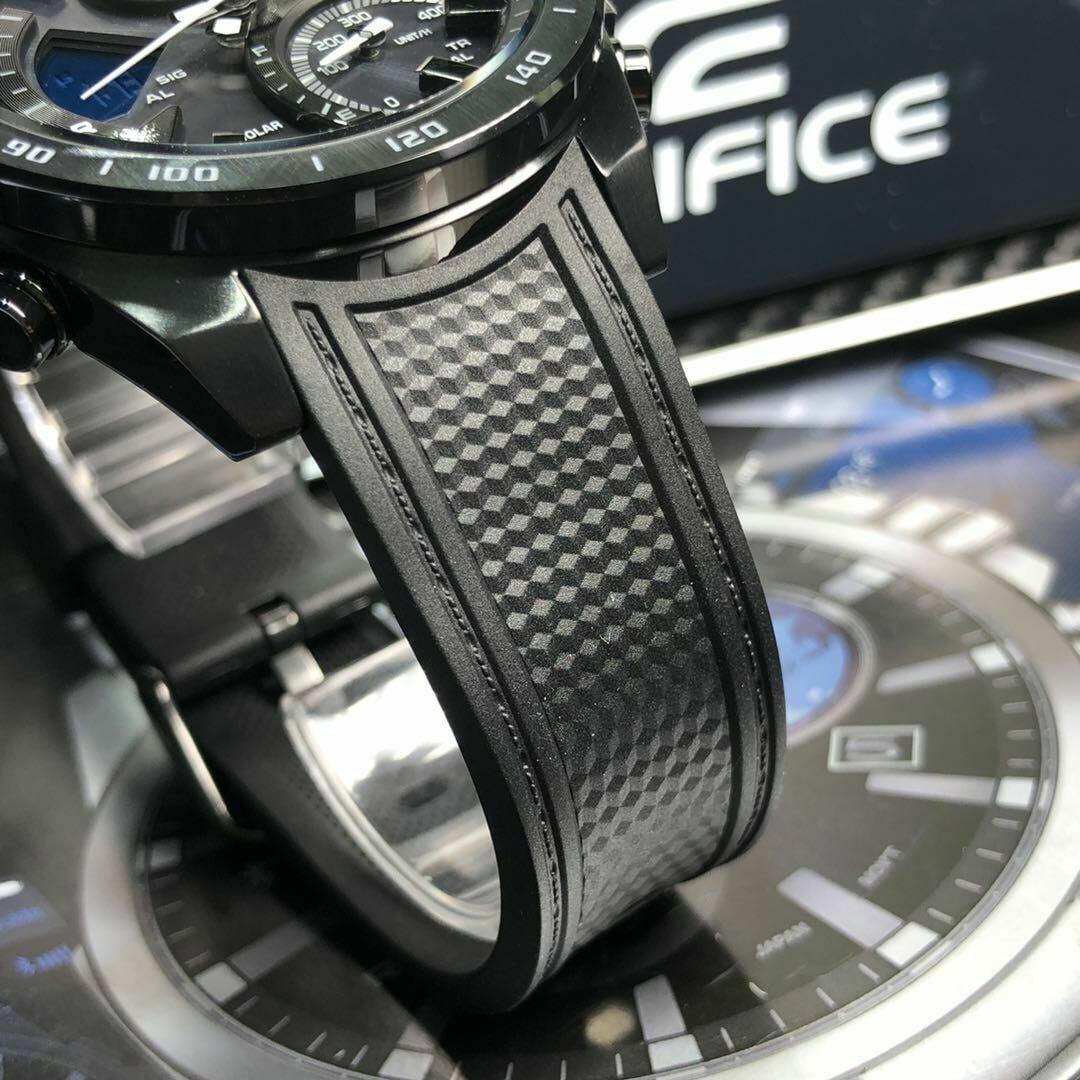 Đồng Hồ Nam Dây Nhựa Casio Edifice ECB-900PB-1ADR Chính Hãng - Bluetooth - Năng Lượng Mặt Trời - ECB-900PB-1A