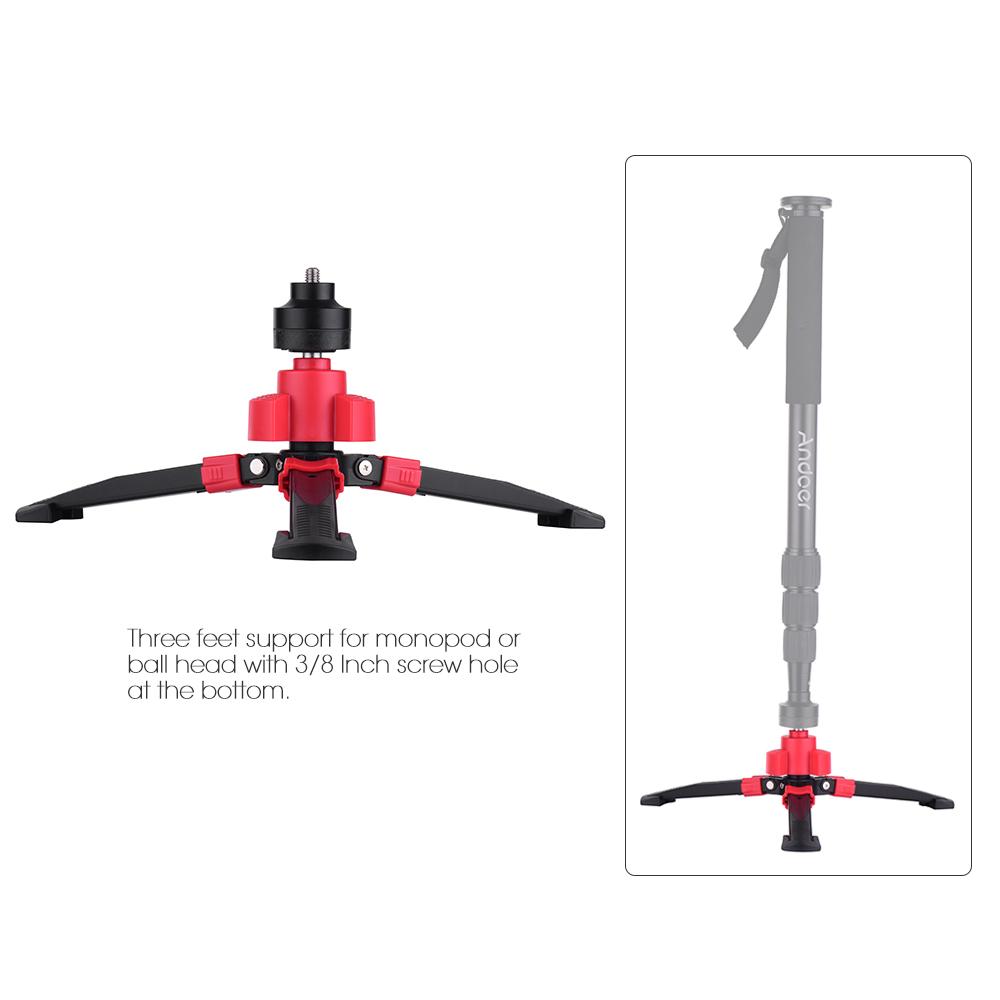 Chân đế máy ảnh Unipod hỗ trợ với vít 3/8 inch