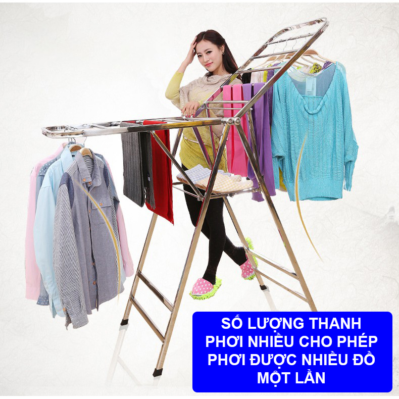 Giàn phơi để sàn Inox - Nhiều mẫu mã lựa chọn - Hàng chính hãng NIKITA